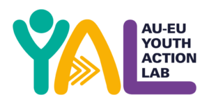 AU EU YOUTH LAB ACTION WHITE PNG